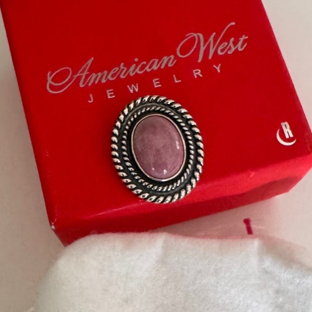 Carolyn Pollack American West Sterling 925 Pink Magnetic Interchangeable Insert